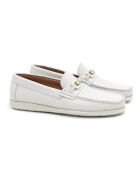 Scarpe da barca Eder bianche 100% pelle