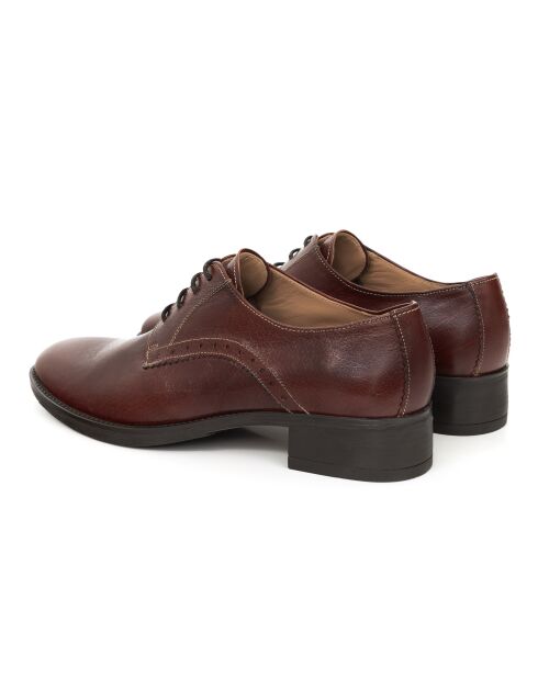 Mocassins 100 % cuir Maru bordeaux