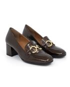 Ballerines 100 % cuir Chelin bronze