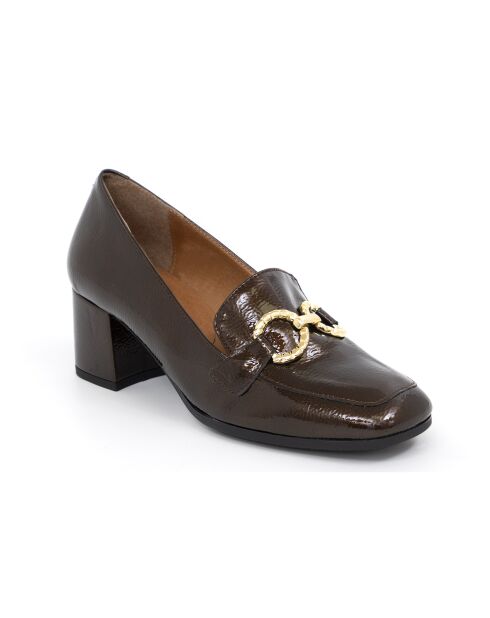 Ballerines 100 % cuir Chelin bronze