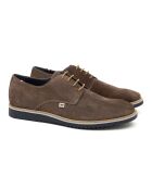 Derbies en daim Sulten taupe