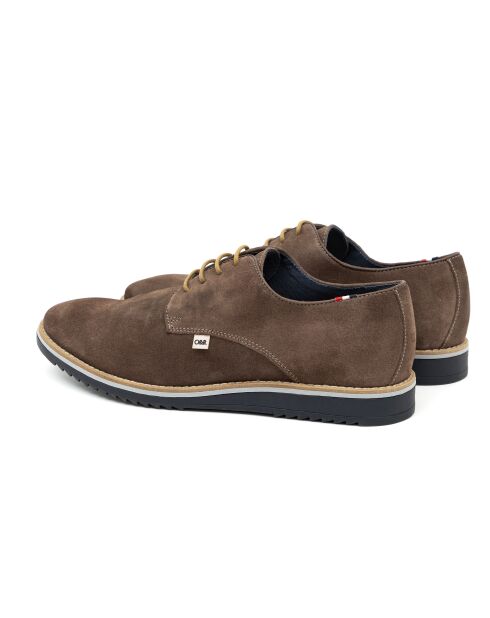 Derbies en daim Sulten taupe
