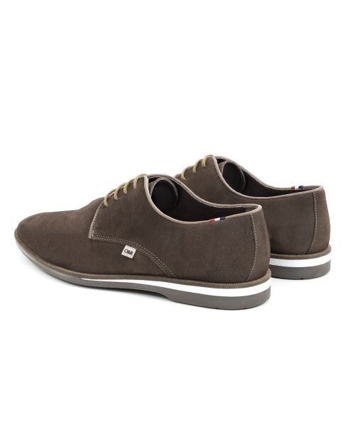 Derbies en daim Samuka taupe