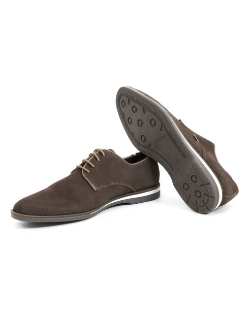 Derbies en daim Samuka taupe