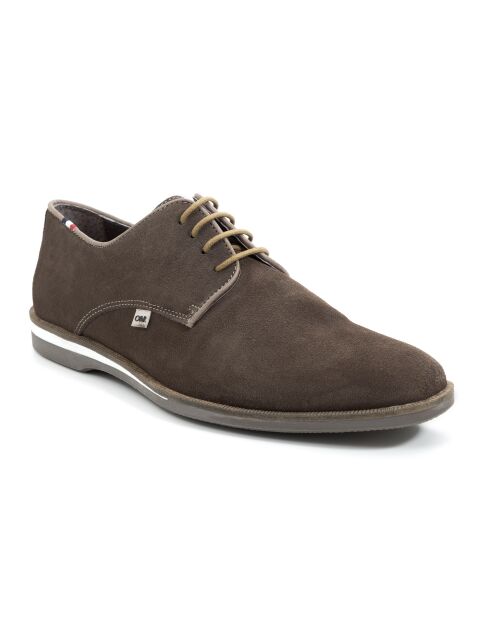 Derbies en daim Samuka taupe