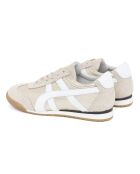 Baskets en cuir et en daim Chic dorées