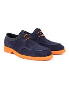 Derbies en daim Sudimil bleu marine