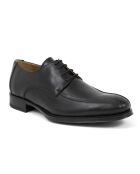 Derbies 100 % cuir Milox noires