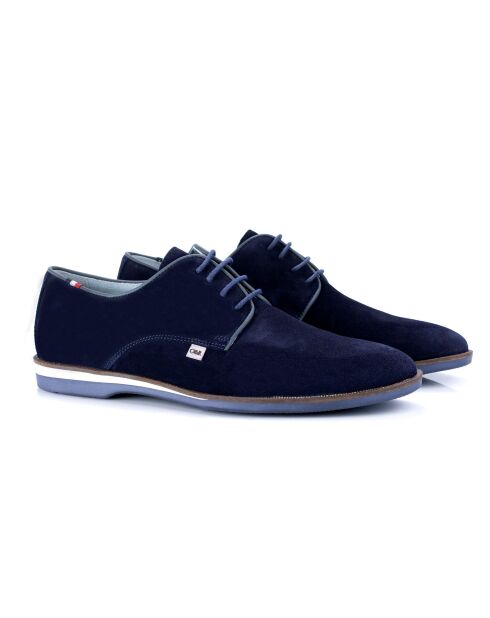 Derbies en daim Samuka bleu marine