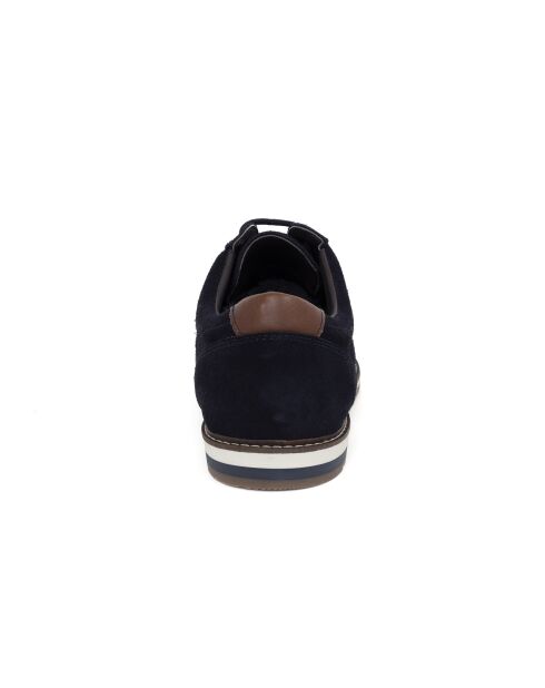 Derbies en daim Somak bleu marine