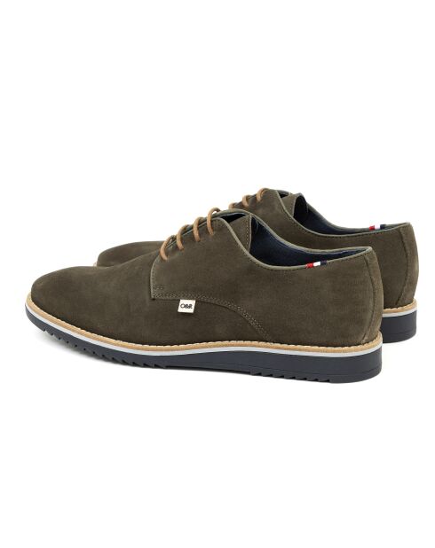 Derbies en daim Suten kaki