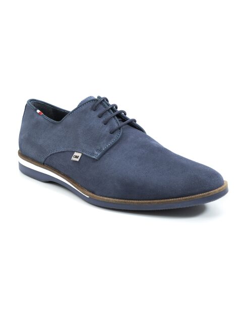 Derbies en daim Samuka bleu jean