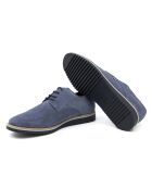 Derbies en daim Suten bleu jean
