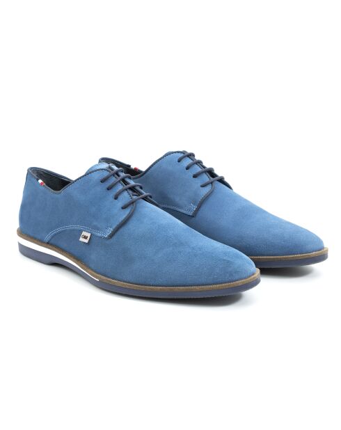 Derbies en daim Samuka bleues