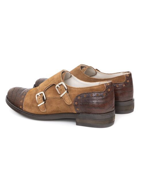 Chaussures habillées 100 % cuir Serina marron