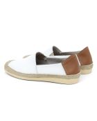 Espadrilles 100 % cuir Valin blanches