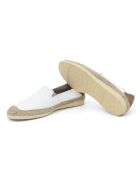 Espadrilles 100 % cuir Valin blanches