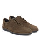 Derbies en daim Suber marron