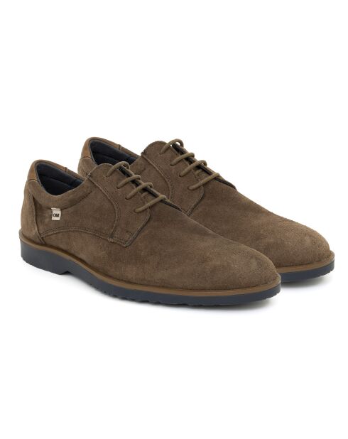 Derbies en daim Suber marron