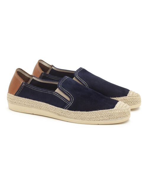 Espadrilles en daim Salid bleues