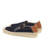 Espadrilles en daim Salid bleues