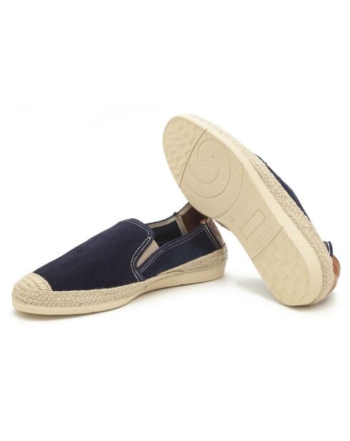 Espadrilles en daim Salid bleues