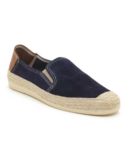 Espadrilles en daim Salid bleues