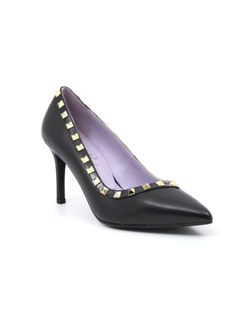 Escarpins 100 % cuir Demach noirs