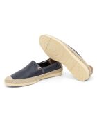 Espadrilles 100 % cuir Valin marines