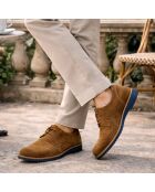 Derbies en daim Suber marron clair