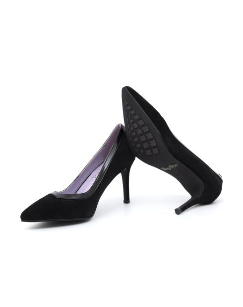 Escarpins en daim Doly noirs