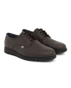 Derbies 100 % cuir Darino marron
