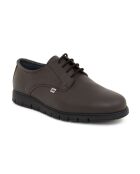 Derbies 100 % cuir Darino marron