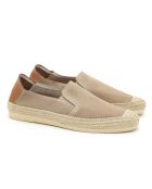 Alpargatas Salid de gamuza beige