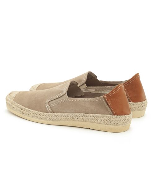 Espadrilles en daim Salid beige