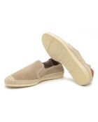 Alpargatas Salid de gamuza beige
