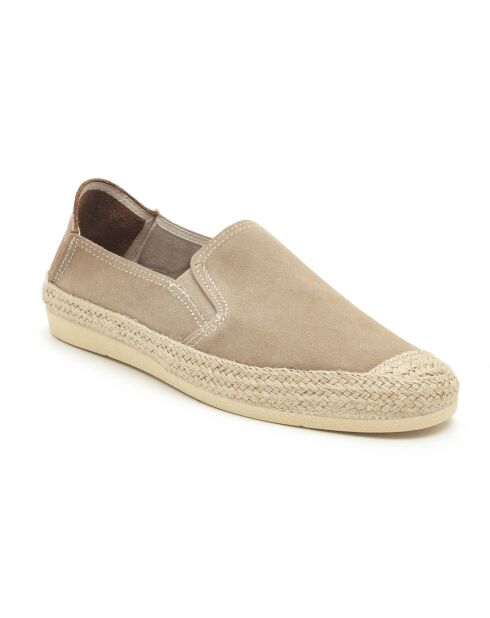 Espadrilles en daim Salid beige