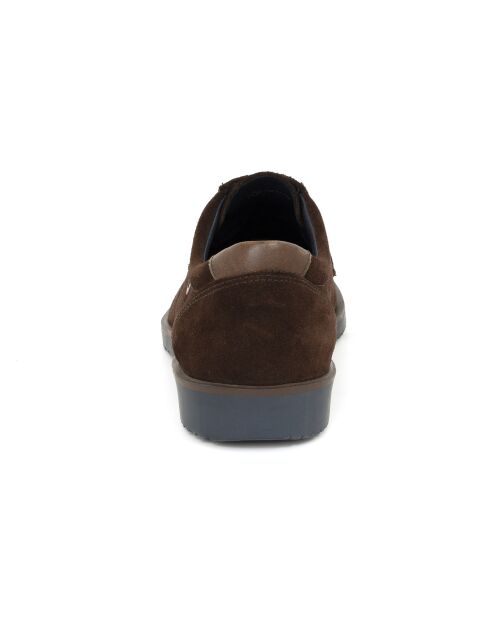 Derbies en daim Suber marron