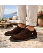 Derbies en daim Suber marron