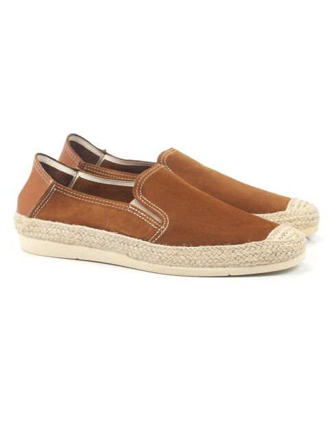 Espadrilles en daim Sevior marron