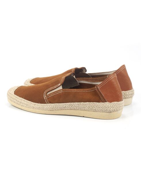 Espadrilles en daim Sevior marron