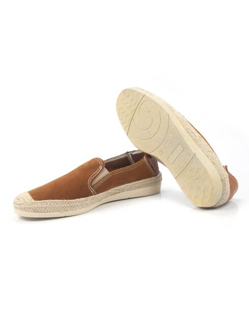 Espadrilles en daim Sevior marron