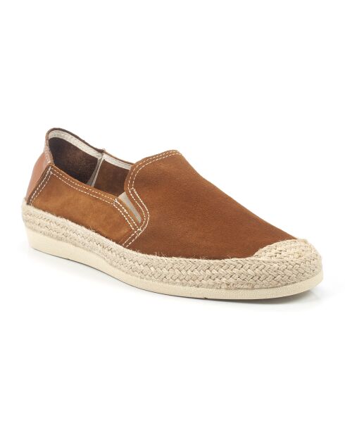 Espadrilles en daim Sevior marron