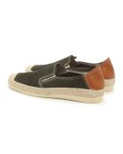 Espadrilles en daim Salid kaki