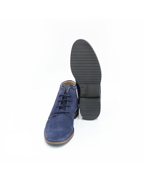 Boots en daim Samuk bleues