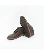 Botas Asedia de gamuza y piel marrones