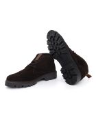Botas de gamuza Serupe marrón oscuro