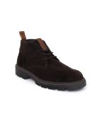 Botas de gamuza Serupe marrón oscuro
