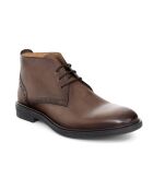 Braune Stiefel Pabine aus 100% Leder