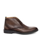 Braune Stiefel Pabine aus 100% Leder